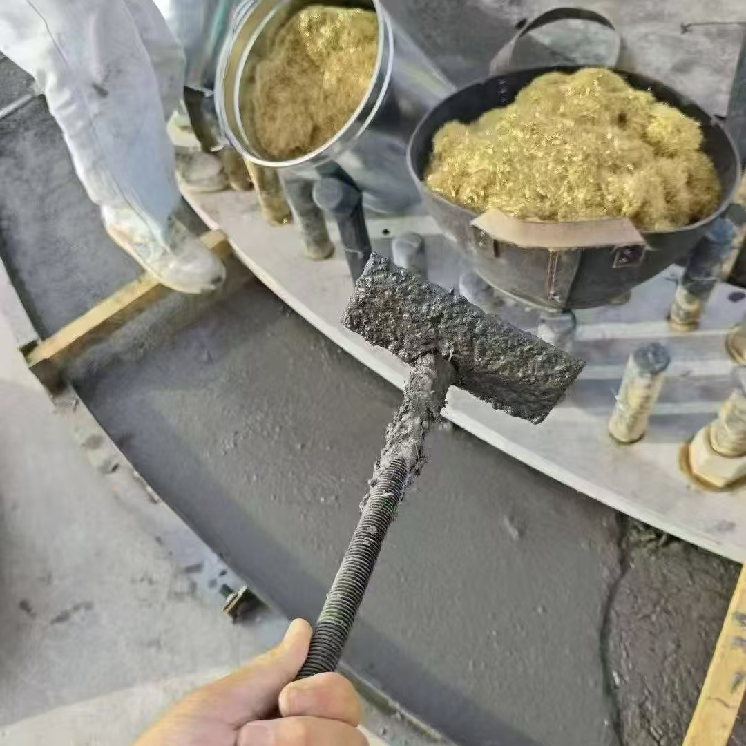 庆阳C120钢纤维高强无收灌浆料 轧机压缩机汽轮机发电机锻压设备底座灌浆材料